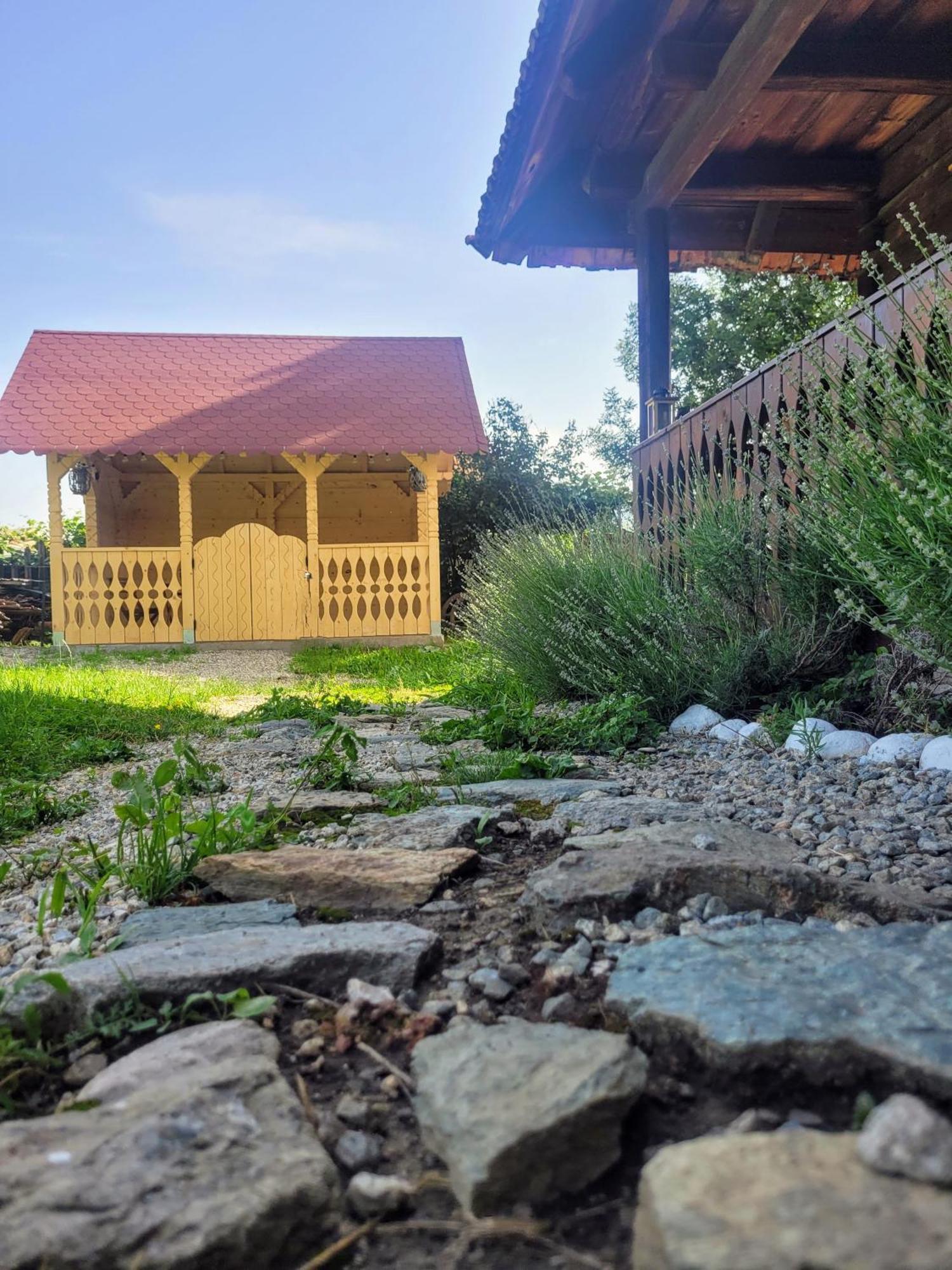 Casa Cu Lavanda เปโตรชานิ ภายนอก รูปภาพ